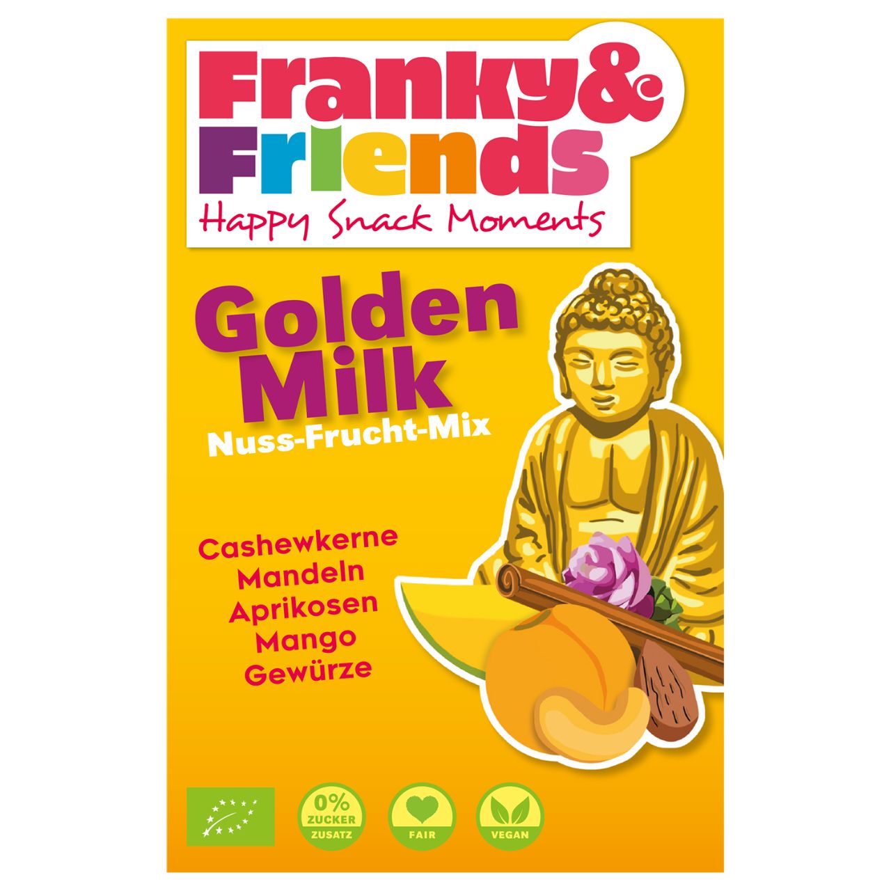 Golden Milk Bio-Nuss-Frucht-Mix