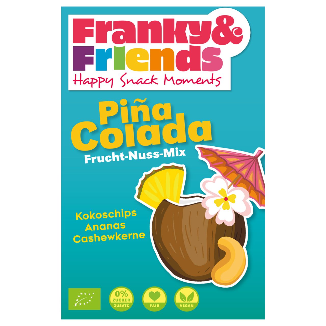 Pina Colada Bio-Frucht-Nuss-Mix