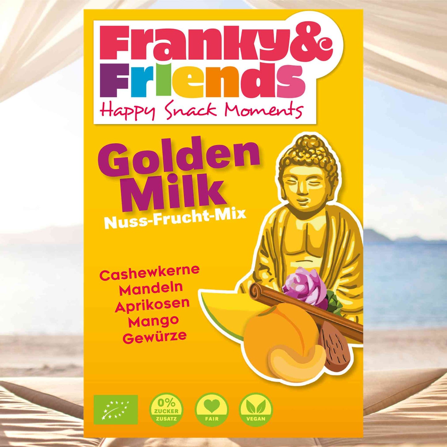Golden Milk Bio-Nuss-Frucht-Mix - 3er Set